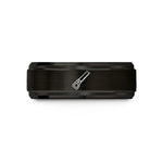 tungsten carbide ring him – black tungsten folding saw wedding band