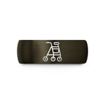 black tungsten ring him – gunmetal & black tungsten rollator walker wedding band
