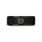 unisex tungsten wedding bands – black tungsten database cylinder wedding band