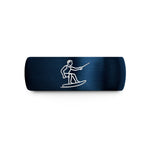 engraved rings for him – blue tungsten wakeboarder tow rope wedding band