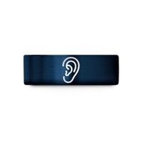 men's promise bands rings – blue tungsten ear wedding band