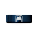 tungsten rings for couples – blue tungsten floppy disk wedding band
