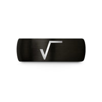 women's promise ring tungsten – black tungsten square root wedding band