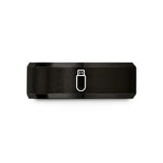 comfort fit tungsten band – black tungsten usb flash drive wedding band