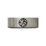 comfort fit tungsten ring – grey tungsten earth wedding band