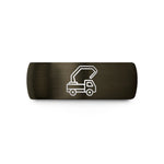 tungsten ring step bevel – gunmetal & black tungsten concrete pump truck wedding band