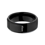 tungsten rings for engagement – black tungsten fountain pen wedding band