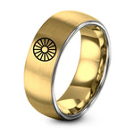 swatch color sample for Sunburst Circle ring style 05