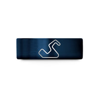 men tungsten rings classic – blue tungsten generic race track wedding band