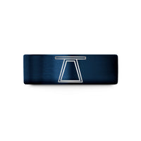 comfortable men's metal band – blue tungsten cadillac trapeze table wedding band