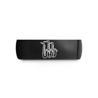 tungsten wedding band him – black tungsten big band sax wedding band