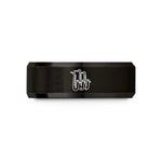 men's brushed tungsten band – black tungsten big band sax wedding band