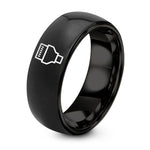 Tungsten Rings for Men Carbide – black tungsten hdmi plug ring