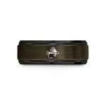 etched tungsten ring him – gunmetal & black tungsten woolly bugger wedding band