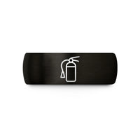 men's tungsten wedding band – black tungsten fire extinguisher wedding band