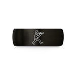 men's tungsten wedding band – black tungsten trumpet player marching wedding band