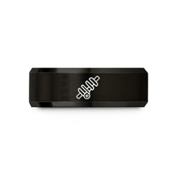 custom tungsten rings her – black tungsten crankshaft wedding band