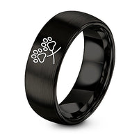 swatch color sample for Double Trail ring style 03