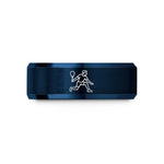 tungsten carbide ring her – blue tungsten squash lunge wedding band