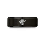 gunmetal tungsten ring her – black tungsten celtic salmon knot wedding band