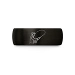 personalized presents for couples – black tungsten fly fisher casting wedding band