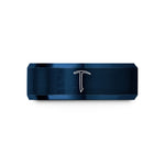 personal presents for her – blue tungsten ice axe wedding band