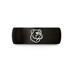 personalized presents for him – black tungsten bulldog wedding band