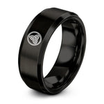 swatch color sample for Triquetra Rope ring style 13