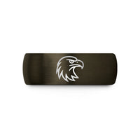 presents ideas for her – gunmetal & black tungsten eagle wedding band