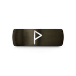 unisex tungsten wedding band – gunmetal & black tungsten wunjo wedding band