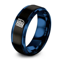 swatch color sample for Basket Weave Icon ring style 05