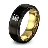swatch color sample for Basket Weave Icon ring style 04