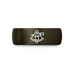 birthday presents for dad – gunmetal & black tungsten sextant wedding band