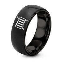 Unique Gifts for Grandma – black tungsten radiator ring