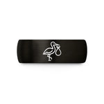 presents for men anniversary – black & gold tungsten stork bundle wedding band