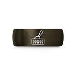 cool rings for him – gunmetal & black tungsten blade switch wedding band