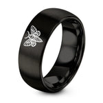 swatch color sample for Deaths Head Hawkmoth ring style 03