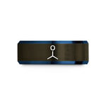 stylish rings for her – gunmetal & blue tungsten aldehyde cho wedding band