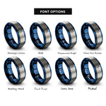 font options for inside engraving on blue & grey uruz rings