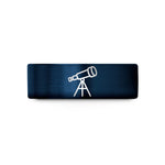 blue tungsten wedding band – blue tungsten telescope wedding band