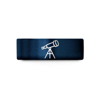 blue tungsten wedding band – blue tungsten telescope wedding band