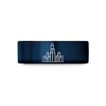 tungsten promise bands – blue tungsten chicago skyline wedding band