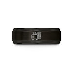 best presents for wife – black tungsten air compressor wedding band