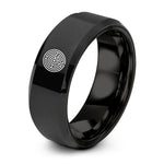 swatch color sample for Circular Labyrinth ring style 14