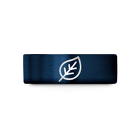 engraved couples rings set – blue tungsten biodegradable leaf wedding band