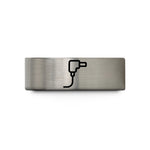 romantic gifts for her – blue & grey tungsten dc plug wedding band