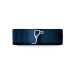 thoughtful gifts for partner – blue tungsten dc plug wedding band