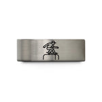 engraved rings for couples – blue & silver tungsten skateboard grind wedding band