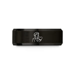 heart shaped jewelry present – black tungsten nonna heart wedding band