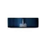 tungsten rings for men – blue tungsten dubai skyline wedding band